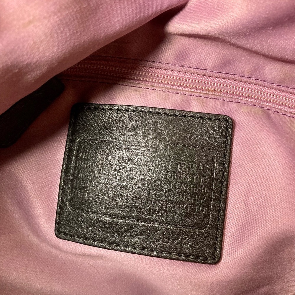 Coach sateen SHOULDERBAG TOTE 15528 - Picture 9 of 10